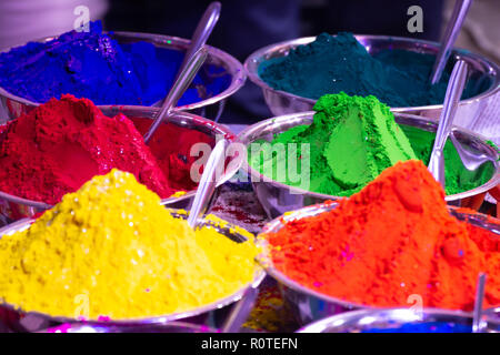 Color Powder Stock Photo