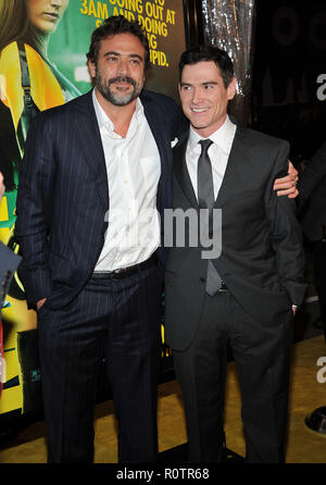 Jeffrey Dean Morgan and Billy Crudup    - Watchmen Premiere at the Chinese Theatre In Los Angeles.          -            MorganJeffreyDean CrudupBilly Stock Photo