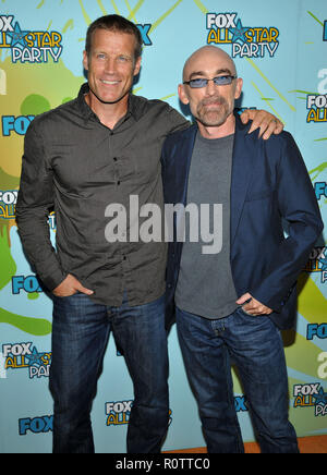 Mark Valley and Jackie Earle Hale  - FOX - tca - Summer Press Tour at the LANGHAM HUNTINGTON HOTEL & SPA in Pasadena          -            ValleyMark  Stock Photo