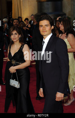 Orlando Bloom arriving at the 77th annual Oscar's.            -            BloomOrlando039.jpgBloomOrlando039  Event in Hollywood Life - California, R Stock Photo