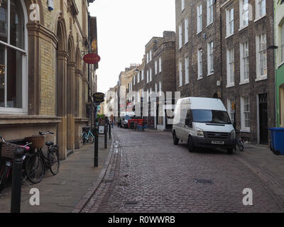 CAMBRIDGE, UK - CIRCA OCTOBER 2018: Green Street Stock Photo