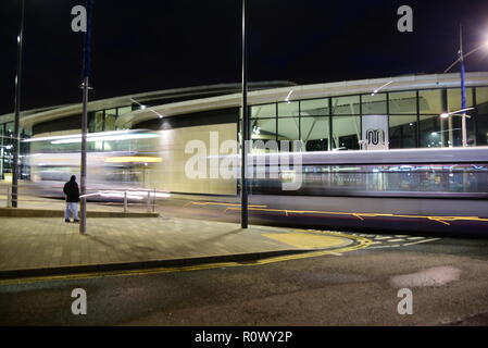 Rochdale Bus station Stock Photo - Alamy