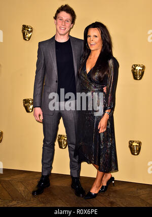 George MacKay and Annie Price attending the BAFTA Breakthrough Brits 2018 celebration event, London Stock Photo