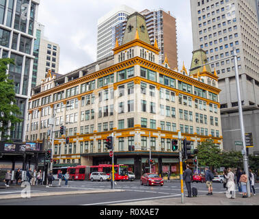 Mark Foy's department Store converted to Downing Centre Department of Justice offices and local and district courts Sydney NSW Australia. Stock Photo