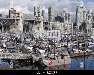 Fisherman's Wharf, Vancouver, British Columbia, Canada, Brian Martin RMSF, large file size Stock Photo