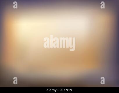 Soft color of golden blurred violet gradient background. vector eps10 Stock Vector