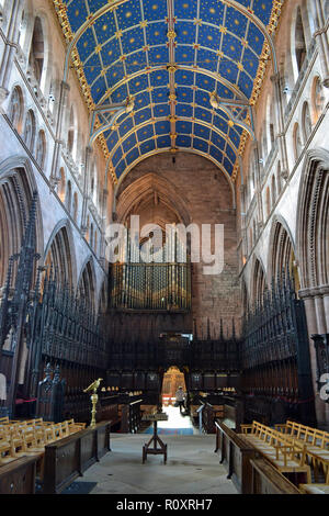 Inside Carlisle Cathedral, England, UK Stock Photo
