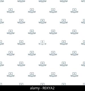 Social network pattern vector seamless Stock Vector
