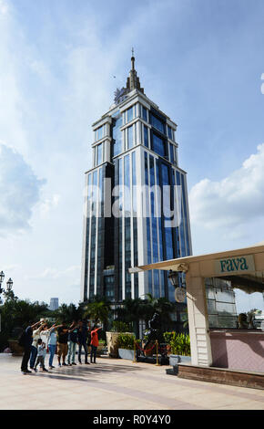 The ultra modern UB City shopping mall in Bangalore, India. Stock Photo