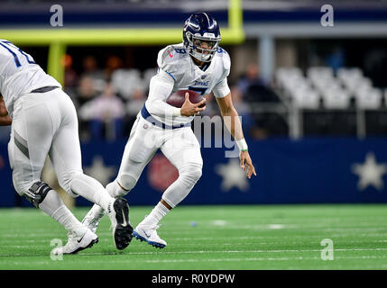 November 05, 2018:.Tennessee Titans quarterback Marcus Mariota (8