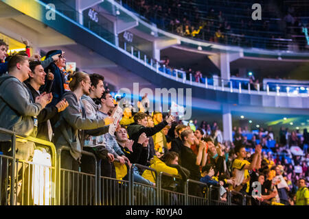 Editorial image of a Counter Strike: Global Offensive esports tournament event. Stock Photo