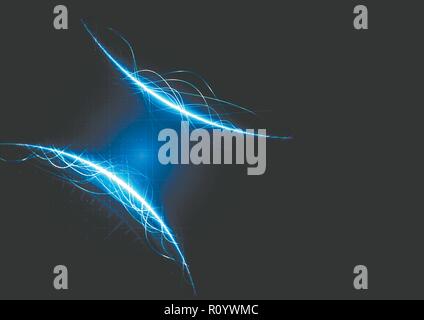 Technological future connection platform system background vector design Stock Vector
