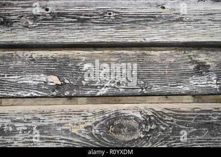 Old grunge sanded wood Stock Photo