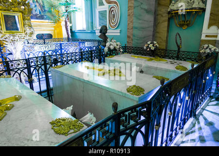 Tombs of Peter I the Great and Catherine Cathedral of Peter