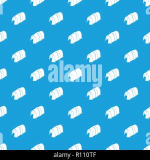 Long tent pattern vector seamless blue Stock Vector