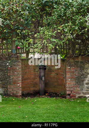 Old cast-iron standpipe, Fyfield, Oxfordshire, UK Stock Photo