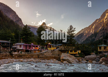 Landscape in Gangotri - Uttrakhand Stock Photo