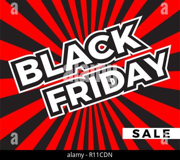 Black friday sale background. Vector illustration EPS 10 Stock Vector