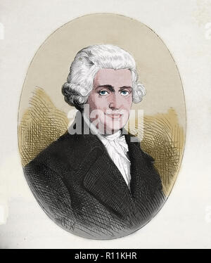 Médaillon Second Empire Profil De Joseph Haydn - En Bois Durci, Bon état, Pièce Historique Décorative