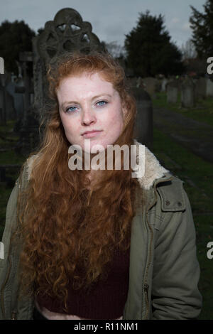 Student - Folkestone Graveyard, this was designed during a lighting test, by doing this we can remember people who have sadly past away. To reflect on life and what we take for granted. Stock Photo