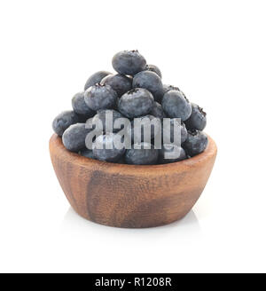 blueberries isolated on white background. Stock Photo