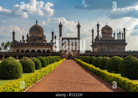 Mausoleum of Ibrahim Rouza, Vijayapura, Karnataka, India Stock Photo