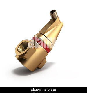 air separator for plumbing 3D rendering on a white background Stock Photo