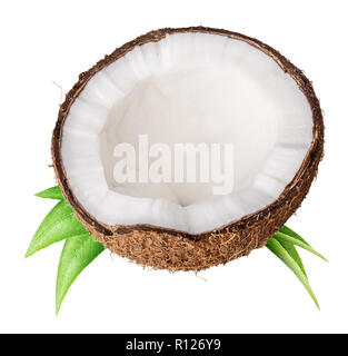 Group of coconuts isolated on white background Stock Photo