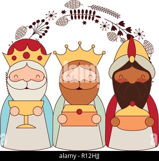 happy epiphany related Stock Vector