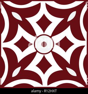 Mural decorative geometric seamless pattern Stock Vector