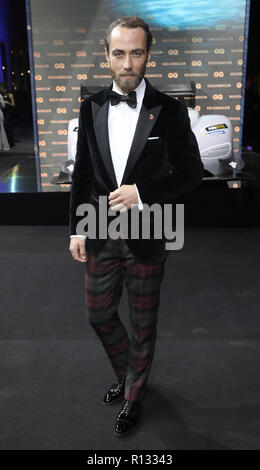 Berlin, Germany. 08th Nov, 2018. James Middleton comes to the gala 'GQ Men of the Year 2018'. Credit: Jörg Carstensen/dpa/Alamy Live News Stock Photo