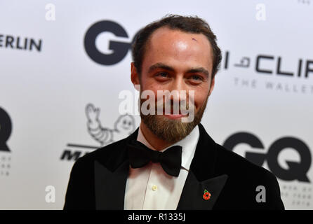 Berlin, Germany. 08th Nov, 2018. James Middleton comes to the gala 'GQ Men of the Year 2018'. Credit: Jens Kalaene/dpa/Alamy Live News Stock Photo