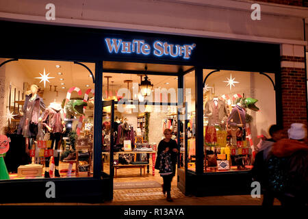 white stuff clothing shop in canterbury kent uk november 2018 Stock Photo