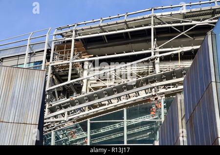 Tottenham's new stadium under construction in tottenham haringey N17 north london Stock Photo