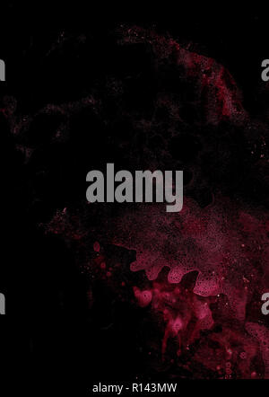 Abstract grunge cellular background against black Stock Photo