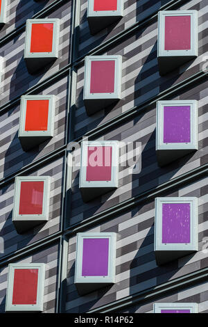 Moxy London Stratford Hotel, Great Eastern Street, Stratford, London, England, U.K. Stock Photo