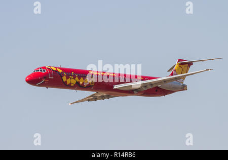 South African Airforce Museum airshow at the Swartkops Airbase in Pretoria, South Africa Stock Photo