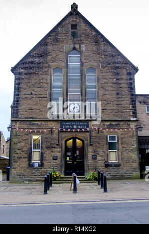 Chapel-en-le-frith in Derbyshire England UK Town Hall Stock Photo