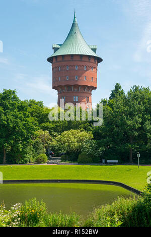 Water tower, Cuxhaven, Lower Saxony, Germany Stock Photo
