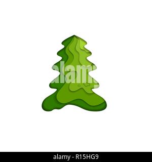 Fir tree icon Stock Vector