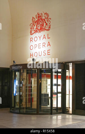 London, United Kingdom - November 17, 2013: Royal Opera House at Covent Garden in London, UK. Stock Photo