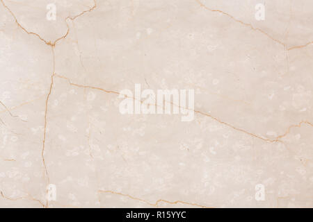 Detailed natural marble texture. Light natural beige stone texture. Stock Photo
