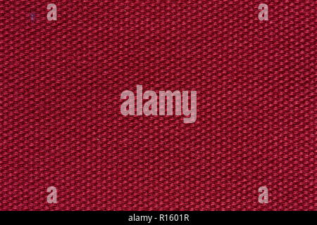 Fabulous fabric background in lush colour. Red fabric texture. Stock Photo