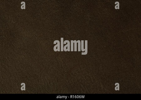 Vintage dark brown leather texture. Old brown leather on macro. Stock Photo