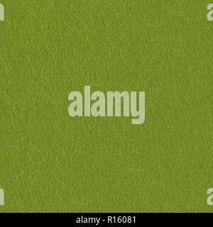 Texture of green felt on macro. Seamless square background, tile ready. Stock Photo