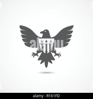 American Eagle Icon Stock Vector