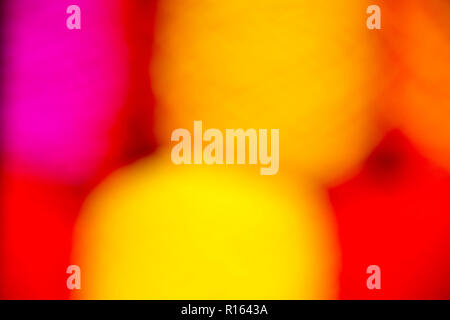 Blurred / bohek out of focus multicoloured abstract background Stock Photo
