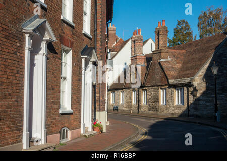 Church Street in Poole old town, Dorset Stock Photo