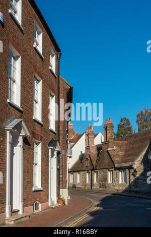 Church Street in Poole old town, Dorset Stock Photo