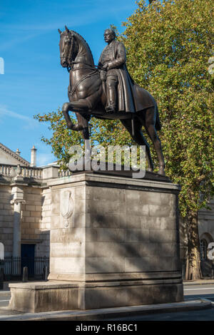 Earl Haig Memorial, Whitehall, London Stock Photo